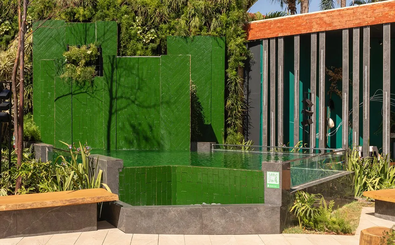 Praça dos Encontros — ambiente da Andréa Esteves na CASACOR Ribeirão Preto 2019